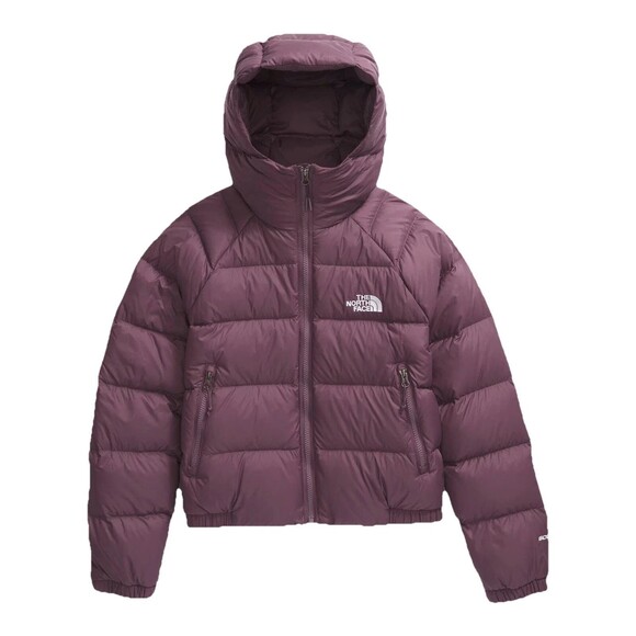 The North Face Women's Plus Mauve Hydrenalite Down Puffer Hooded Jacket 2X NWT - Picture 1 of 8